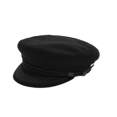 Saint Malot Black Wool Sailor Cap Reference: 8318 | Traclet Hat Shop