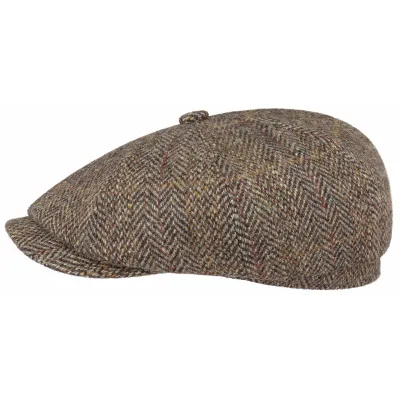 Hatteras Lewes Harris Tweed Cap - STETSON Reference: 7852 | Traclet Hat Shop