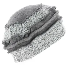 Toque Edline Grise - Traclet - achat casquette gavroche Reference : 3467 | Chapellerie Traclet