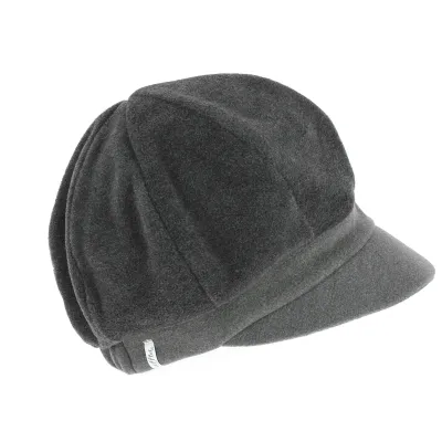 Elorine Newsboy Cap in Beige Fleece - TRACLET Reference: 4011 | Traclet Hattery