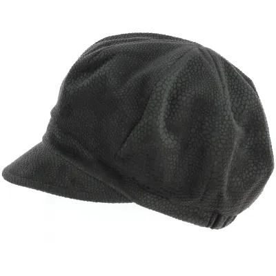 Casquette gavroche femme Casquette Gavroche Liseron Noir- TRACLET - achat casquette gavroche Reference : 5027 | Chapellerie Trac