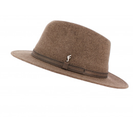 Chazelles-sur-Lyon brown traveller hat - Flechet