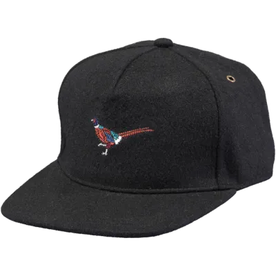 Casquette visière plate Pheasant Noir - Barts Reference : 4847 | Chapellerie Traclet
