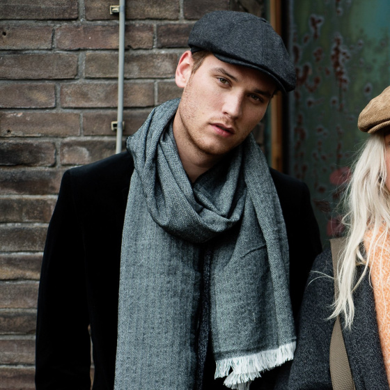 Jamaica Cap gray flat cap - Barts