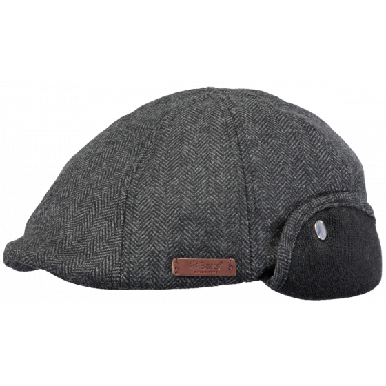 Tobyas Grey Earflap Cap - Barts