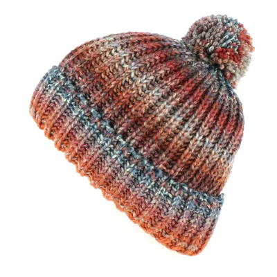 Citrus Orange Pom-pom Beanie Reference: 4441 | Traclet Hat Shop
