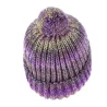 Bonnet Argume Violine Pompon Reference : 4437 | Chapellerie Traclet