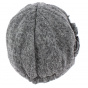 Grey Boiled Wool Neima Cap - Traclet