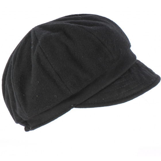 Black Nutmeg Gore-Tex Newsboy Cap by Traclet Black Nutmeg Gore-Tex Newsboy Cap by Traclet