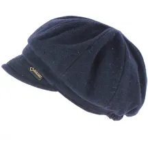 Newsboy Cap Nutmeg Navy Gore-Tex Traclet Reference: 1104 | Traclet Hat Shop