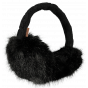 Black Faux Fur Earmuffs - Barts