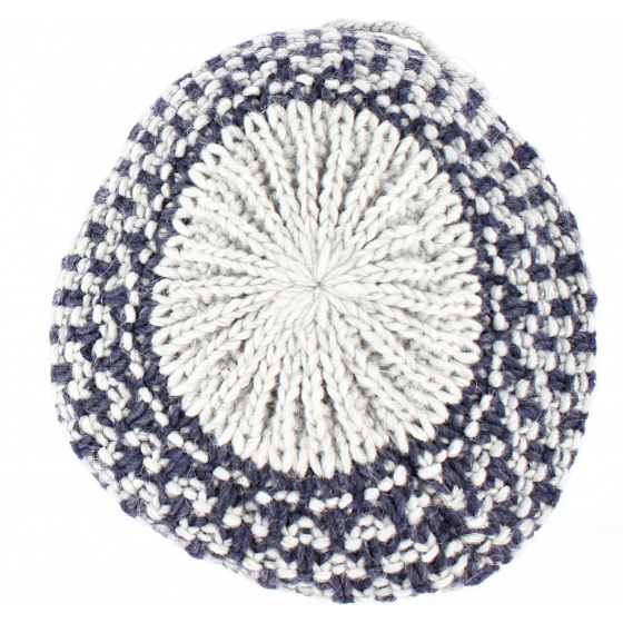 Béret / Bonnet Rosa Bleu/Gris - Traclet Béret / Bonnet Rosa Bleu/Gris - Traclet