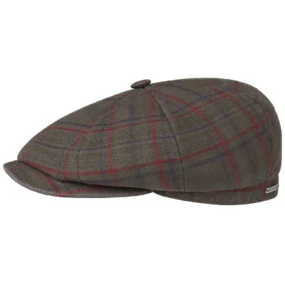 Stetson Hatteras Elgin Checkered Cap Reference: 8359 | Traclet Hat Shop