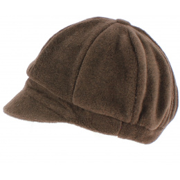 Abby brown fleece cap - TRACLET