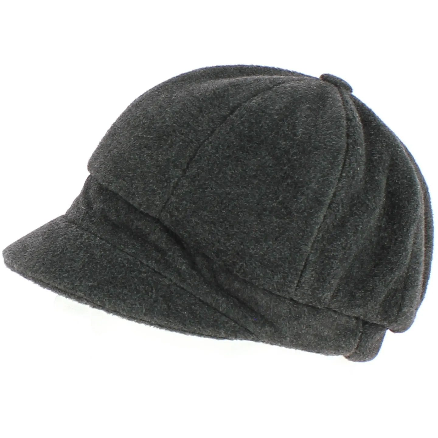 Casquette gavroche Abby polaire Anthracite - TRACLET Reference : 6623 | Chapellerie Traclet