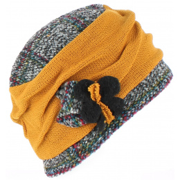 Ethel Wool Toque Mustard Yellow - Traclet