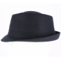 Navy Berretta Trilby Hat - Traclet