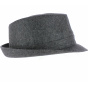 Chapeau Trilby Macadam Anthracite -Traclet