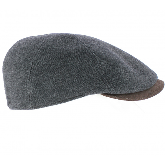 Ongi Flat Cap Grey Wool - Traclet Ongi Flat Cap Grey Wool - Traclet