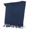 Virgin Wool Scarf Manoe Navy - Traclet Reference: 3247 | Chapellerie Traclet