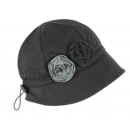 Chapeau Cloche de Pluie Erika Noir - Traclet