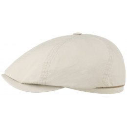 Brooklyn Cap Theodore Beige Cotton - Stetson