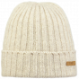 Silje Beige Cuffed Beanie - Barts