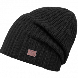 Black Strong Cashmere Beanie - Barts