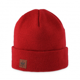 Dulce Red Cuffed Beanie - Pipolaki