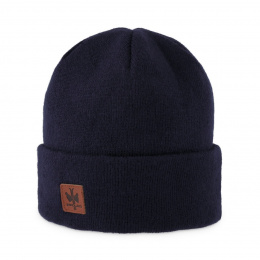 Navy Dulce Turn-up Beanie - Pipolaki