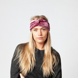 Easy Velvet Headband Old Pink - Barts