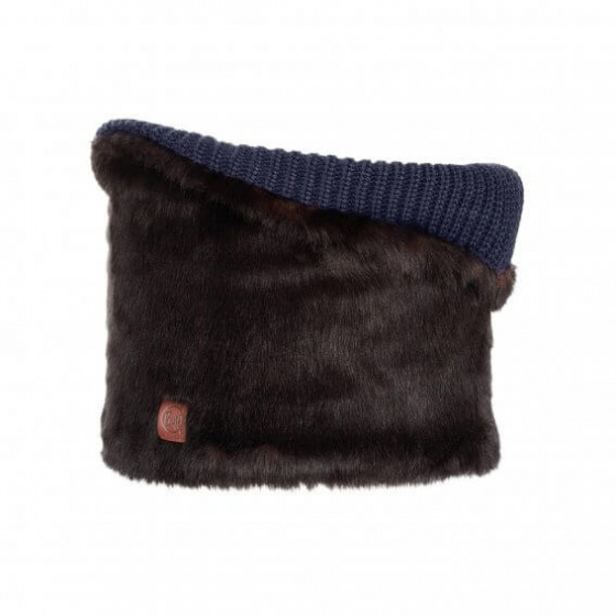 Snood Adalwolf Réversible Bleu -Buff