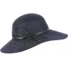 Capeline Rochefort Feutre Laine Bleu - Traclet Reference : 6150 | Chapellerie Traclet