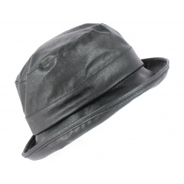 Black Suzanne Rain Cloche Hat - CRAMBES