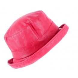 Suzanne Red Rain Cloche Hat - CRAMBES