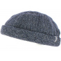 Blue Heathered Brice Docker Beanie - Traclet