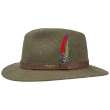 Powell Woolfelt Khaki Hat - Stetson Reference: 8420 | Traclet Hatshop