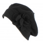 Black Capucine Beret - Heritage by Laulhère