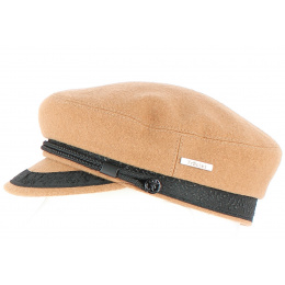 Elven Camel Wool Marine Cap-Traclet