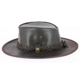 Winton Leather Traveller Hat - Aussie Apparel