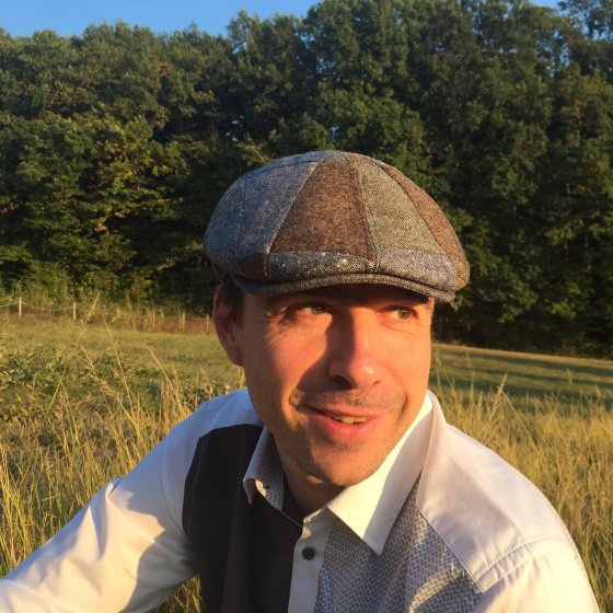 Winter Orleans flat patchwork cap