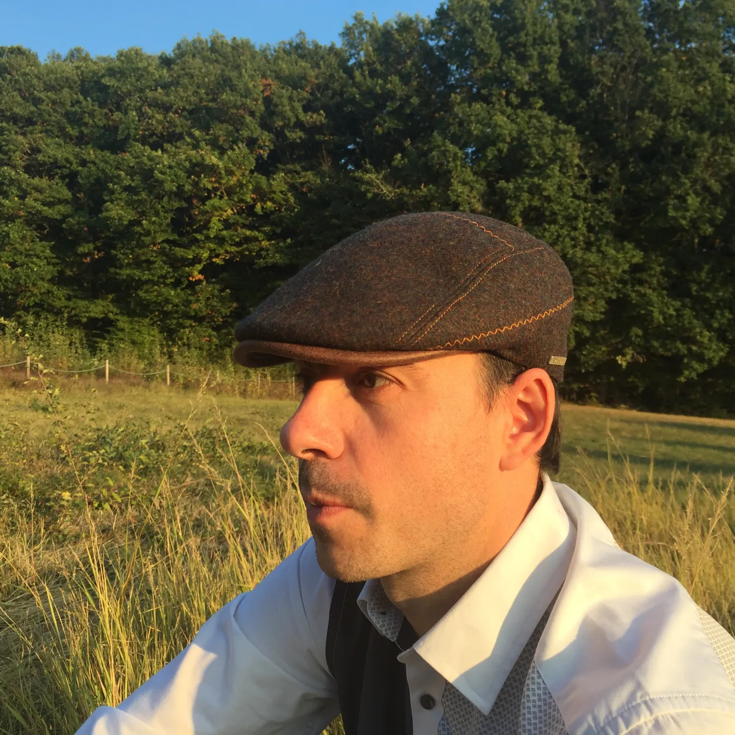Flat Cap Zigzag Chambery Reference: 8319 | Traclet Hat Shop