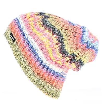 Long slouchy beanie - Grey Gradient Reference: 2952 | Chapellerie Traclet
