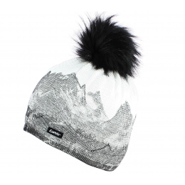 Draw Lux Pom-Pom Beanie - Eisbär