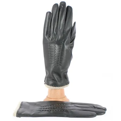Gant femme Gants Alberic cuir Doublés Cachemire - Traclet Reference : 6725 | Chapellerie Traclet