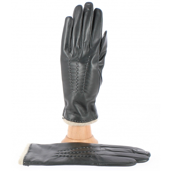 Alberic Leather Gloves Cashmere Lined - Traclet
