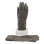 Edin Unisex Beige Gloves - Roeckl