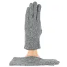 Alice Wool Touchscreen Gloves in gray - Traclet Reference: 7470 | Traclet Hat Shop