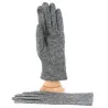 Alice Wool Touchscreen Gloves in gray - Traclet Reference: 7470 | Traclet Hat Shop
