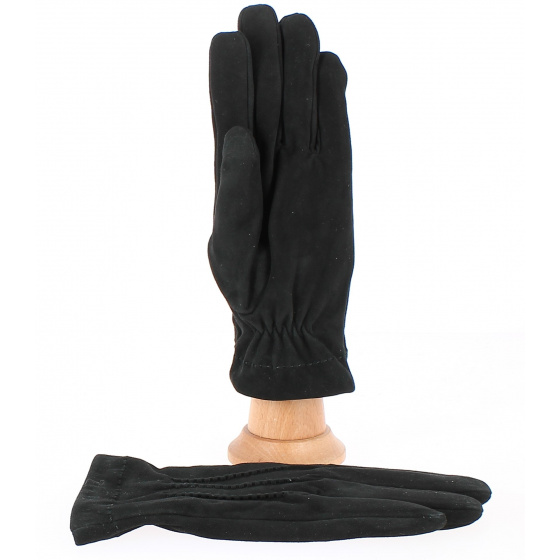 Men's Aaron Leather Gloves Black - Traclet Men's Aaron Leather Gloves Black - Traclet